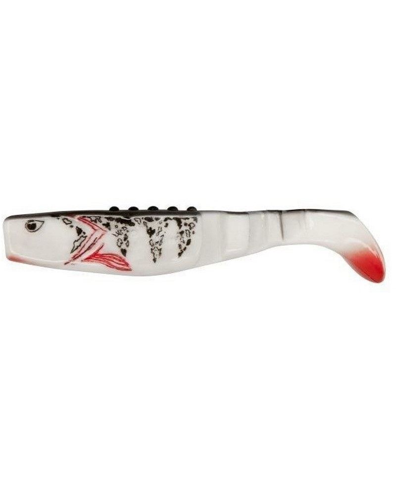 Guma Dragon Ripper Phantail 3" 7.5cm White/Black Red/Black-Red 4szt.
