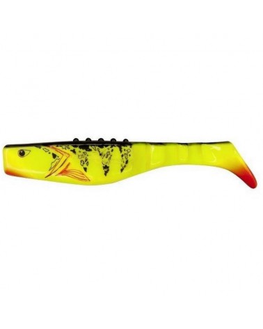 Guma Dragon Ripper Phantail 3.5" 8.5cm Super Yellow Black Red Black Red Print 3szt.