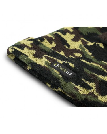 Czapka Zimowa Delphin CamouLED Ciepła Z Latarką