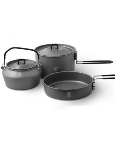 Zestaw Naczyń Biwakowy Delphin CampWARE 3w1