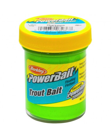 Pasta Na Pstrągi Berkley Powerbait Trout Bait Chartreuse 50g