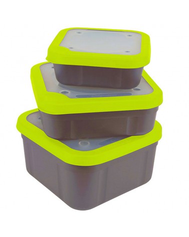 Pojemnik Matrix Grey/Lime Compact Bait Box 1ltr Compact Solid Top