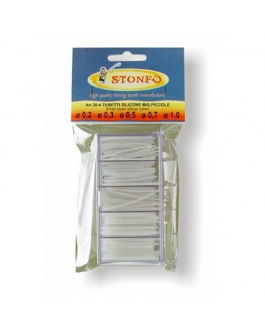 Wężyki Silikonowe Stonfo W Pudełku Komplet 0.2-1.0mm