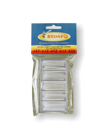Wężyki Silikonowe Stonfo W Pudełku Komplet 0.7-2.0mm