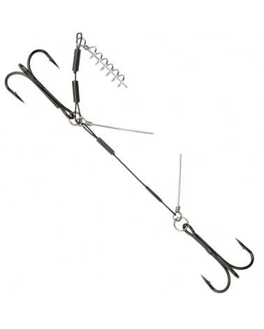 Dozbrojka Stalowa Mikado Jaws Z Pinami 4+6cm 24kg Kotwica: 1/0 op. 1szt.
