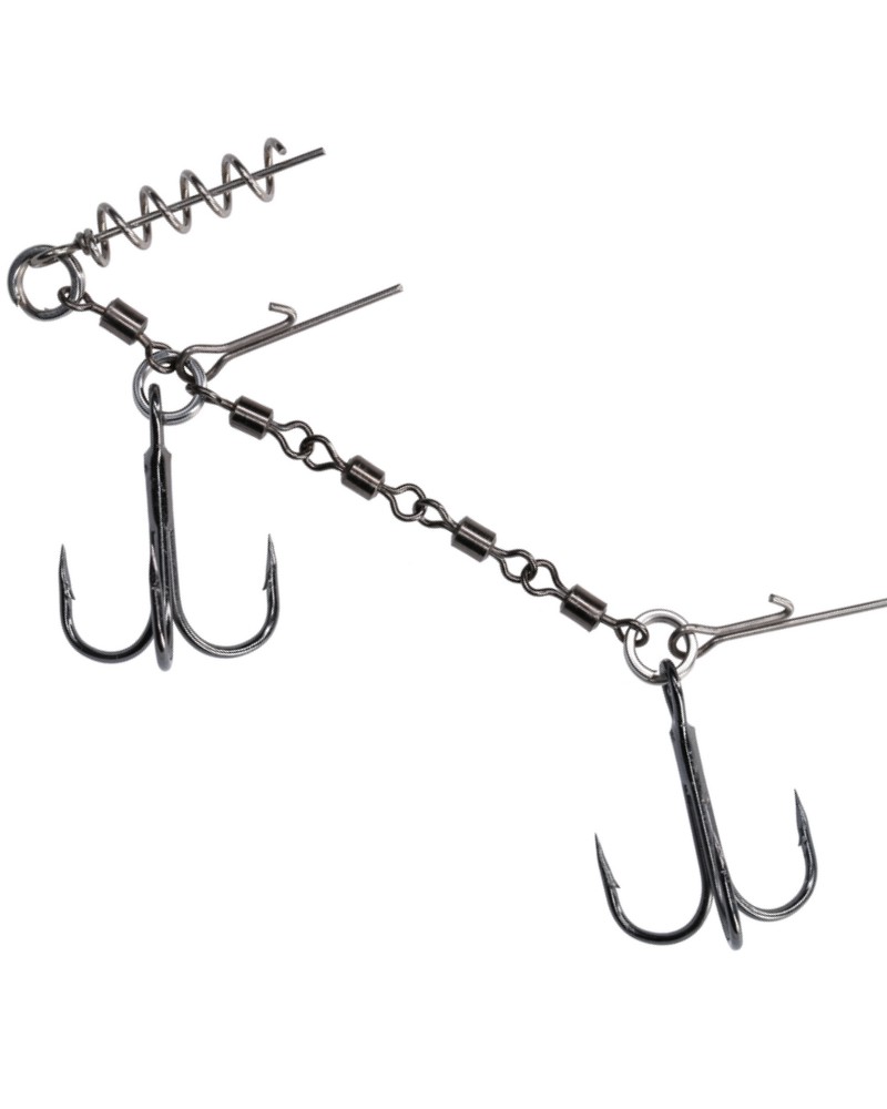 Dozbrojka Mikado Jaws Z Krętlików Double Evo Stinger 25kg Kotwice Nr 1/0 op. 1szt.