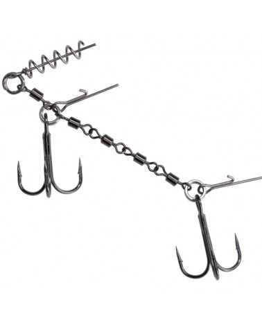 Dozbrojka Mikado Jaws Z Krętlików Double Evo Stinger XL 35kg Kotwice Nr 2/0 op. 1szt.