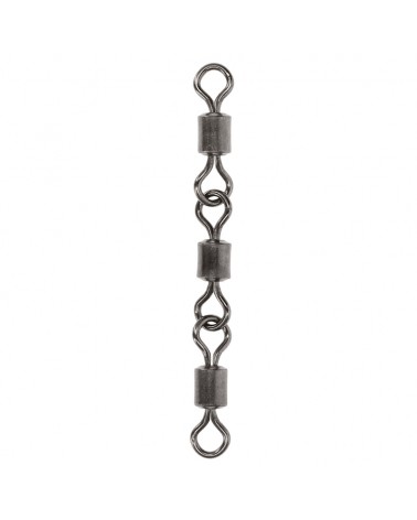 Krętlik Mikado Jaws Triple Swivels 25kg op. 5szt.