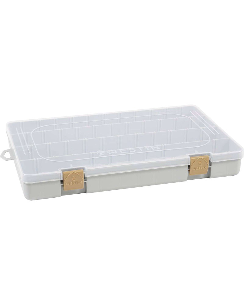 Pudełko Westin Na Przynęty W3 Tackle Box Grey/Clear 36x22.5x4.8cm