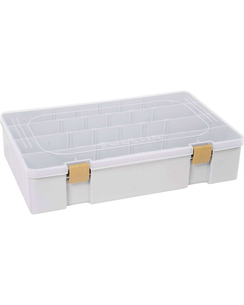 Pudełko Westin Na Przynęty W3 Tackle Box Grey/Clear 36x22.5x8cm
