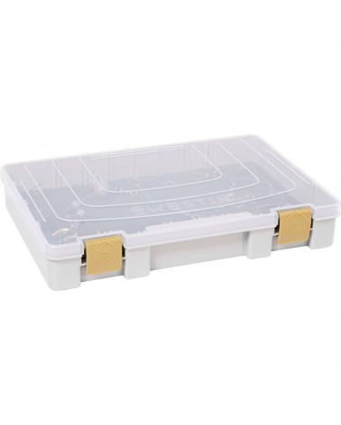 Pudełko Westin W3 Rig Box Grey/Clear 28x19.5x4.5cm