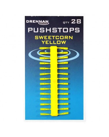 Stopery Drennan Pushstop Sweetcorn Yellow 28szt. Do Kulek I Kukurydzy