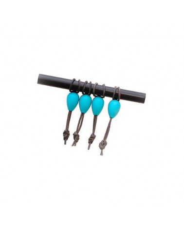 Łączniki Do Gumy Drennan Dacron Connectors Mini Aqua 4szt.