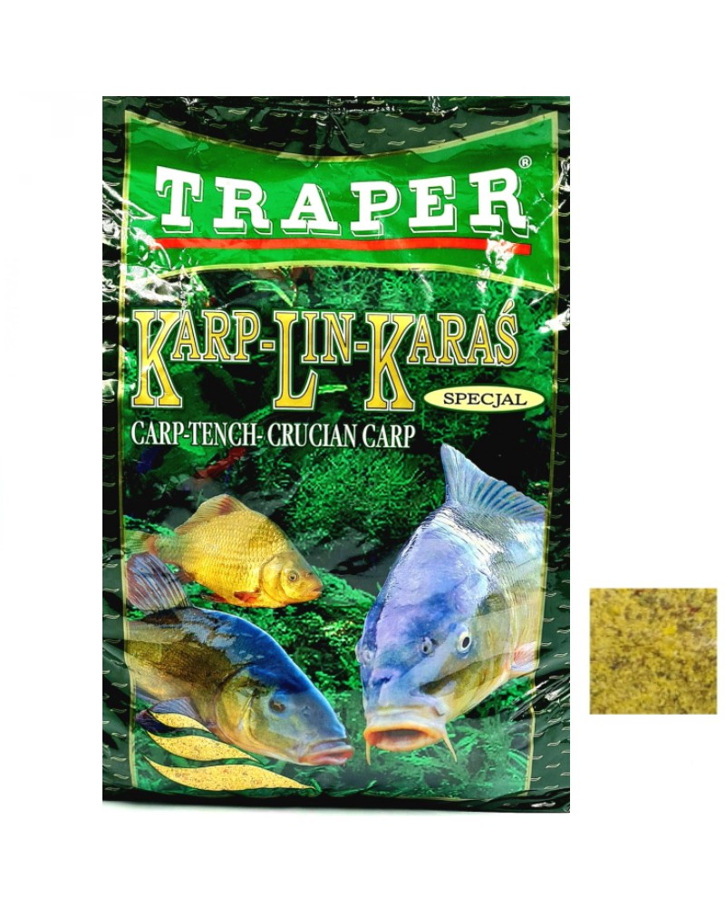 Zanęta Traper Specjal Karp-Lin-Karaś 1kg