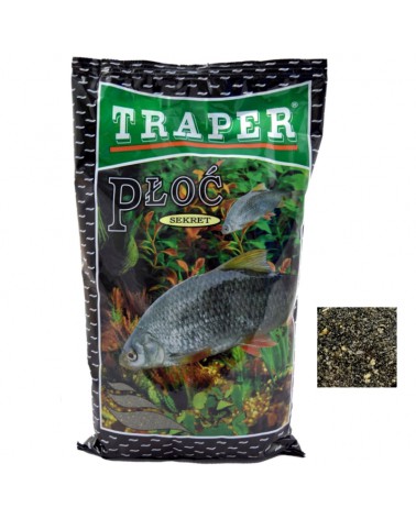 Zanęta Traper Sekret Płoć Czarna 1kg