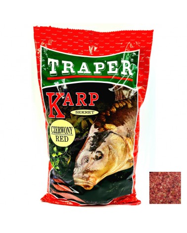 Zanęta Traper Sekret Karp Czerwony 1kg