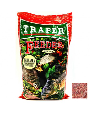Zanęta Traper Sekret Feeder Truskawka 1kg