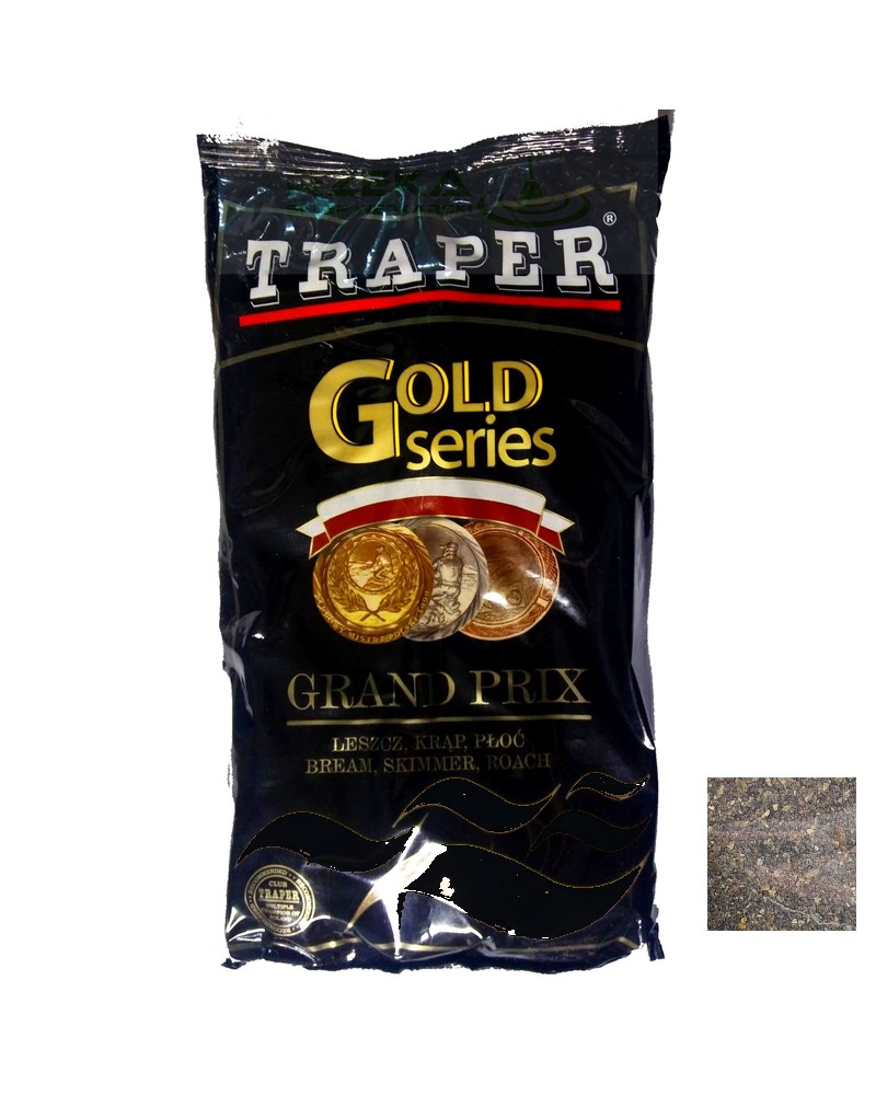 Zanęta Traper Gold Series Grand Prix Black 1kg