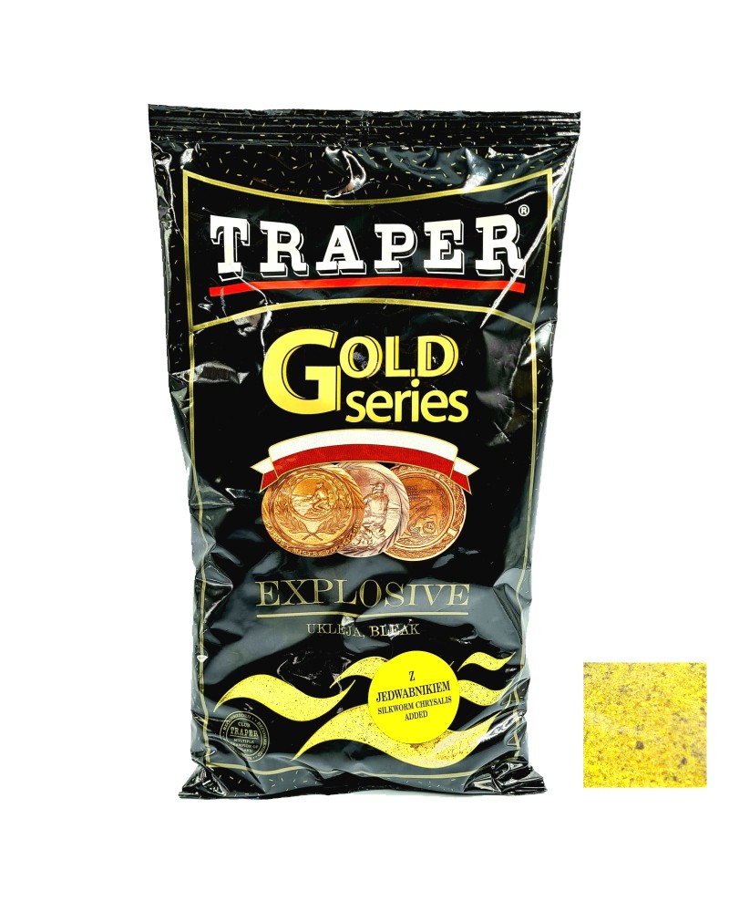 Zanęta Traper Gold Series Explosive Yellow 1kg