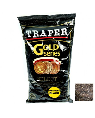 Zanęta Traper Gold Series Select Panettone Black 1kg