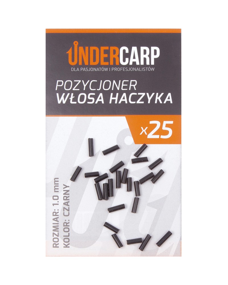 Pozycjoner Undercarp Do Haków Karpiowych Czarny 1.0mm