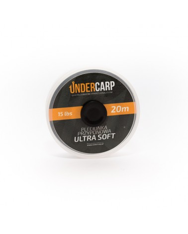 Plecionka Undercarp Przyponowa Ultra Soft 20m 15lbs Brązowa