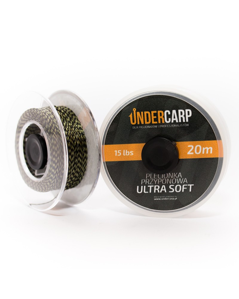 Plecionka Undercarp Przyponowa Ultra Soft 20m 15lbs Zielona