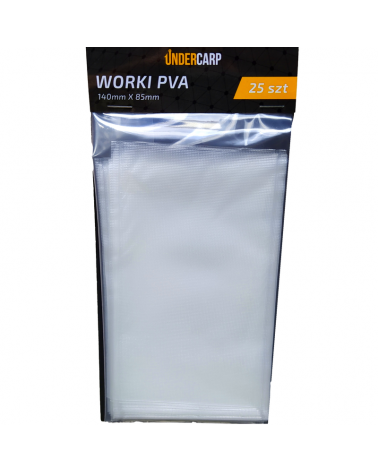 Worki Rozpuszczalne Undercarp PVA 140mm x 85mm