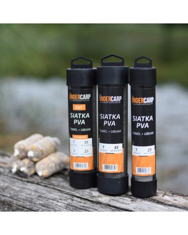 Siatka PVA Undercarp 25mm 7m Tunel+Ubijak