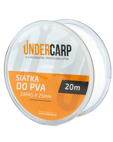 Siatka Rozpuszczalna Undercarp Pva Zapas 25mm 20m