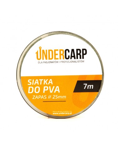 Siatka Rozpuszczalna Undercarp Pva Zapas 25mm 7m
