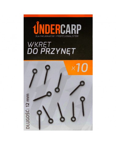 Wkręt Undercarp Do Kulek I Przynęt Karpiowych 12mm