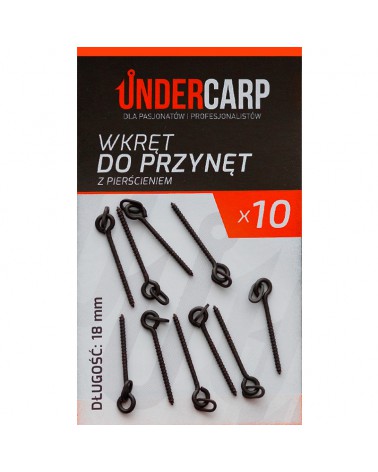 Wkręt Undercarp Do Kulek I Przynęt Z Pierścieniem 18mm