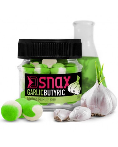 Kulki Delphin D Snax Pop Czosnek-Masło N-Butyric 8mm 20g