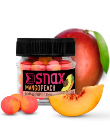 Kulki Delphin D Snax Pop Mango-Brzoskwinia 10mm 20g