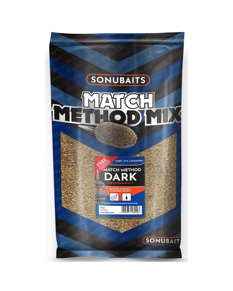 Sonubaits Zanęta Match Method Mix Dark 2kg