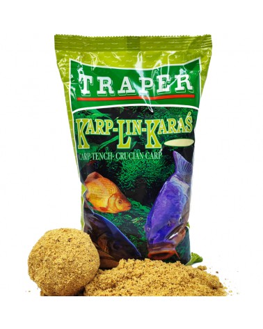 Zanęta Traper Popularna Karp Lin Karaś 1kg