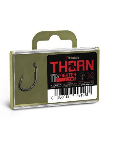 Haczyki Karpiowe Delphin Thorn Fighter roz. 6 11szt.