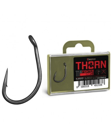 Haczyki Karpiowe Delphin Thorn Fighter roz. 6 11szt.