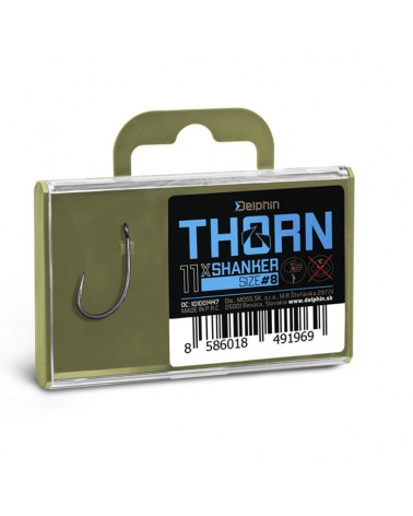 Haczyki Karpiowe Delphin Thorn Shanker roz. 4 11szt.