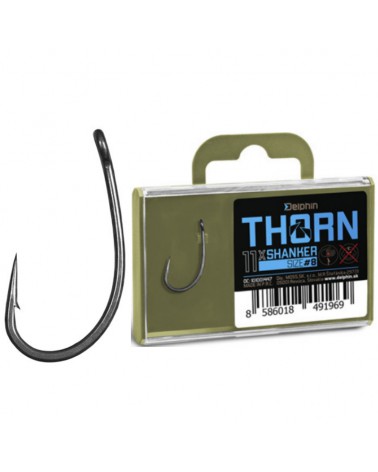 Haczyki Karpiowe Delphin Thorn Shanker roz. 4 11szt.