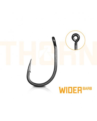 Haczyki Karpiowe Delphin Thorn Wider roz. 4 11szt.