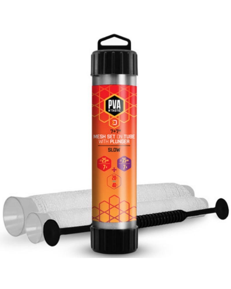 Siatka PVA Delphin N'tastic Mesh+Ubijak Zestaw 2w1 7+7m 25mm+35mm Wolno rozpuszczalna