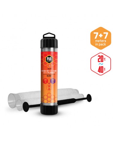 Siatka PVA Delphin N'tastic Mesh+Ubijak Zestaw 2w1 7+7m 25mm+35mm Wolno rozpuszczalna