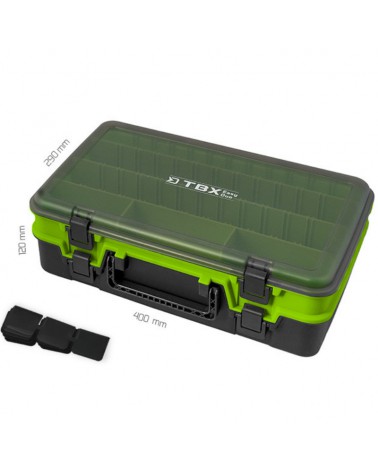 Pudełko Delphin Na Akcesoria TBX EasyDuo 385-10P 385x270x125mm