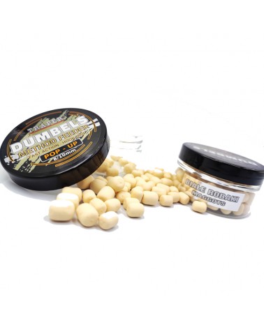 Dumbels Traper Pop-Up Białe Robaki 8-10mm 30g