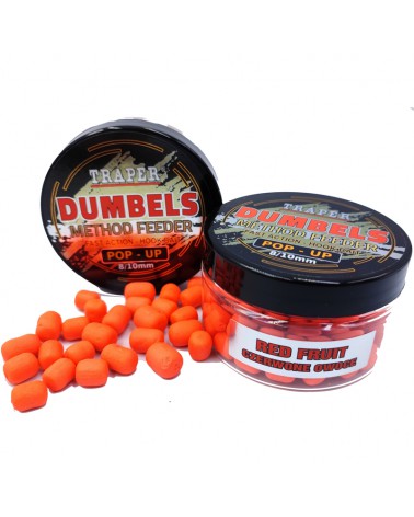 Dumbels Traper Pop-Up Czerwone Owoce 8-10mm 30g