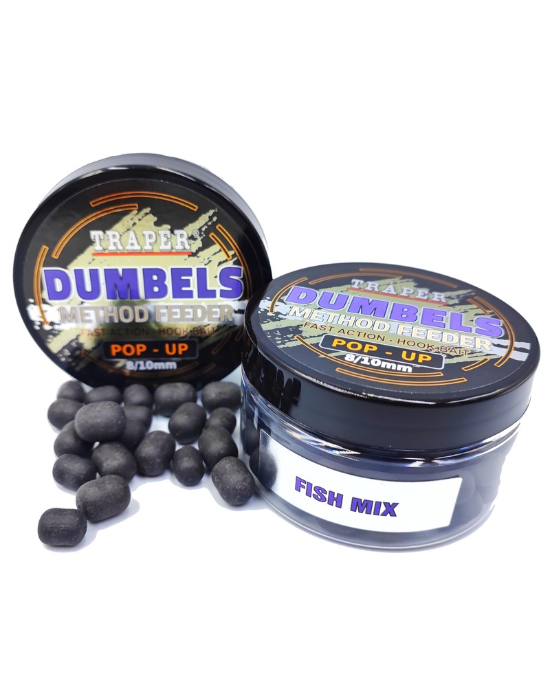 Dumbels Traper Pop-Up Fish Mix 8-10mm 30g