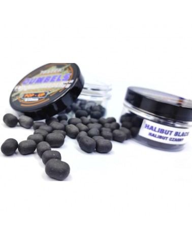Dumbels Traper Pop-Up Halibut Black 8-10mm 30g