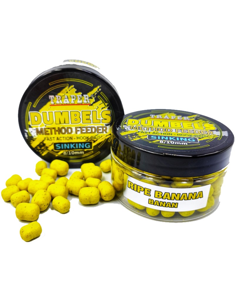 Dumbels Traper Sinking Banan 8-10mm 50g